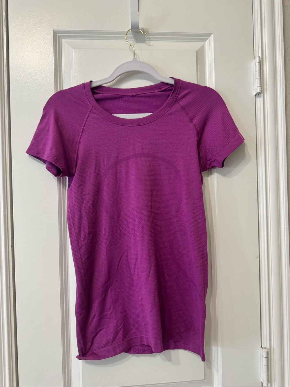lululemon athletica Swiftly Tech Short Sleeve Tee in Magenta